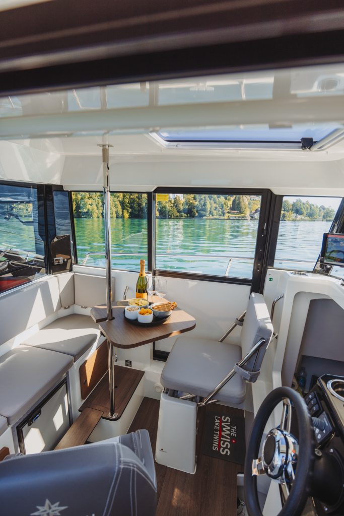 swiss lake twins private boat cabin apero 022 copy