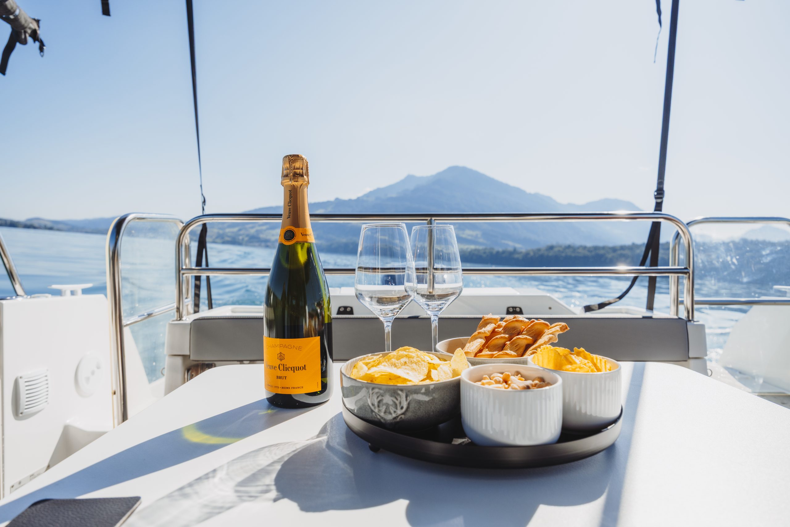 Autumn Champagne Escape on Lake Uri